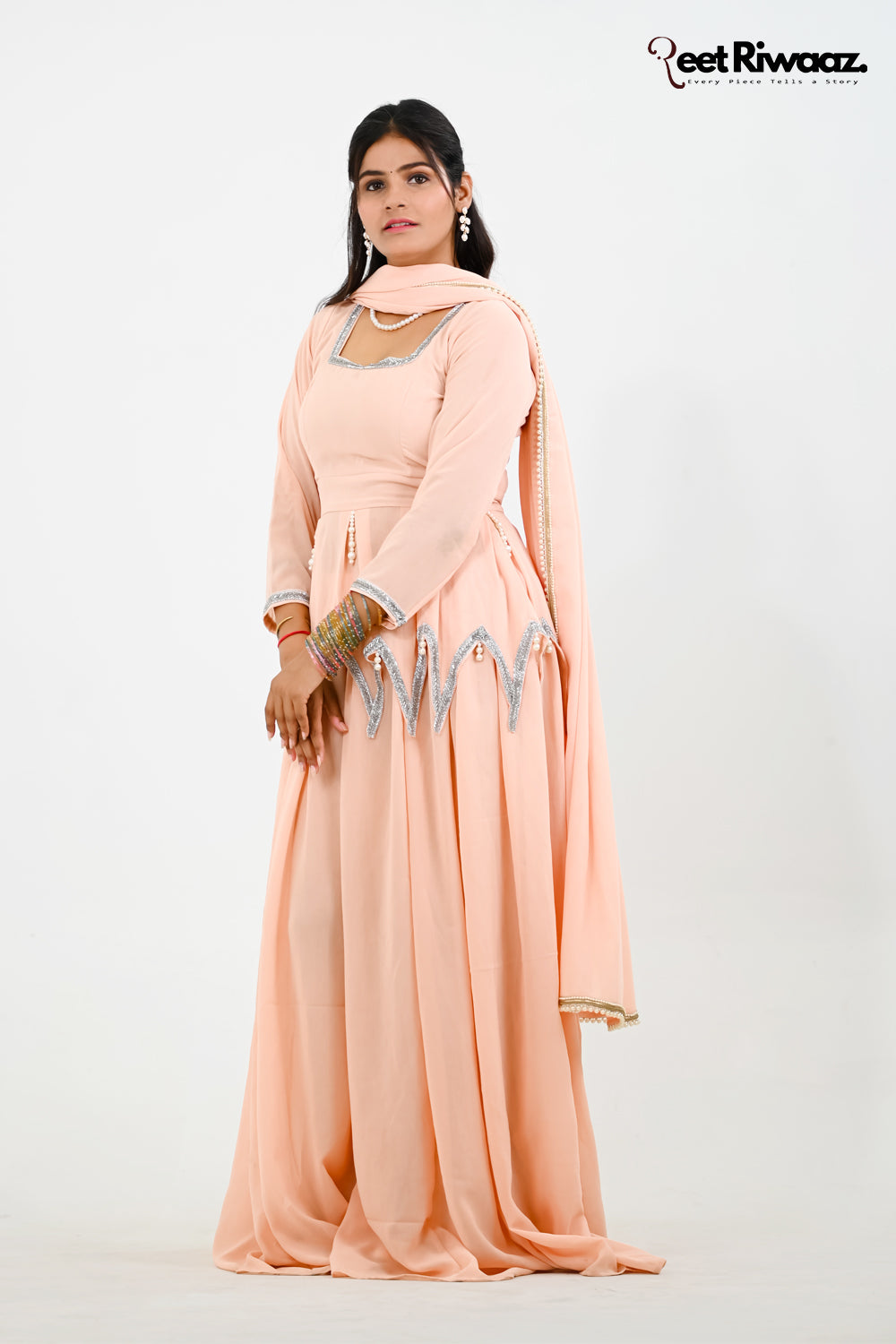 Stone Work Sharara