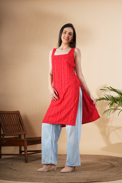 Pink Vani Short Kurti